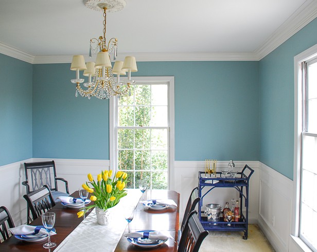 crown molding painting