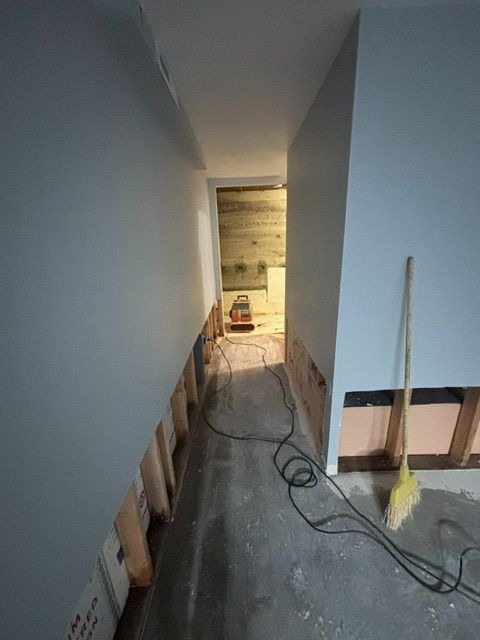 Photo of a remodel and using interior paint sheens